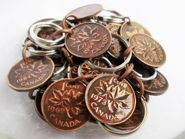Lucky Penny Key Chains
