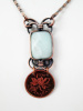 Customizable Stone Pendant with Canadian Penny