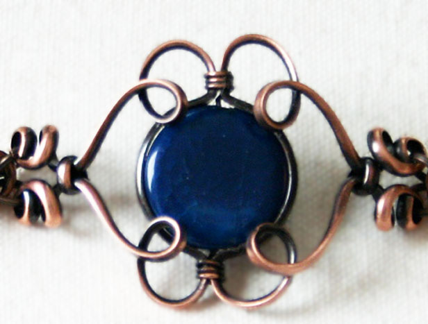 Copper Stone Bracelets