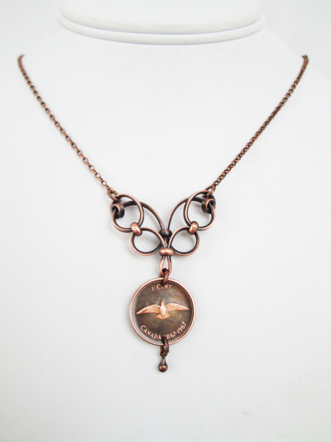 Centennial Penny Drop necklace