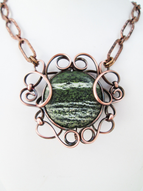 Striped Jasper Medallion