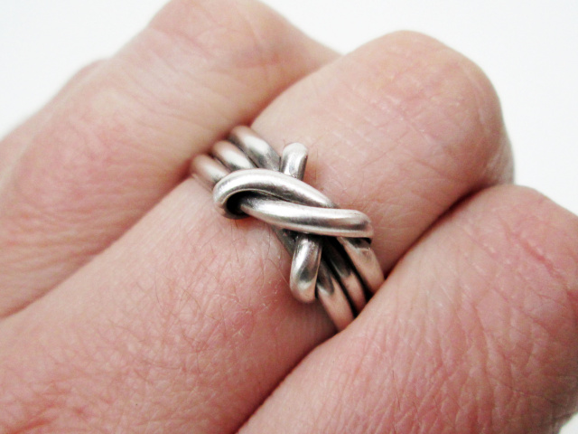 Silver Celtic Knot Ring