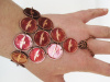 1967 Canadian Centennial Penny Collectible Full-Hand Bracelet