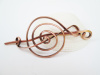 Treble Clef Copper Hair Piece