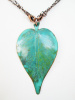 Double Sided Lg. Leaf Necklace (multiple options)