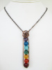 Chakra Stone Copper Necklace (lg)